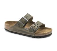 Sandales Birkenstock Arizona Waxy Leather Etroit - faded khaki - 39