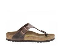 Sandales - Birkenstock Gizeh 843471 Schwarz Lack - Soudé - Allemagne - Semelle Liège/Gomme - Synthétique Vernis 34 1/2