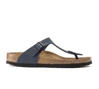 Sandales - BIRKENSTOCK - Gizeh Birko-Flor 143623 - Couleur Bleu - Boucle de serrage - Talon Plat 38