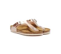 Sandales Birkenstock Gizeh Birko Flor Metallic pour enfants - Cuivre - EU 31 30