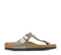 Sandales Birkenstock Gizeh Taupe Irise Gris 39 Étroit
