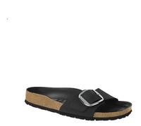Sandales - Birkenstock - Madrid Big Buckle - Cuir Noir - Boucle de Serrage - Talon Plat 38