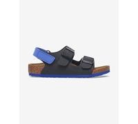 Sandales Birkenstock Milano AS Birko-Flor Narrow bleu marine enfant - 27