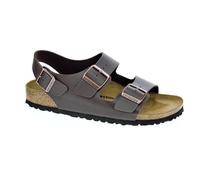 Sandales - BIRKENSTOCK - Milano Narrow - Homme - Marron - Boucle de serrage - Plat - Cuir 46