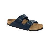 Sandales BIRKENSTOCK Mixte - Cuir Bleu - Boucle de serrage - Lit de pied en liège naturel 36