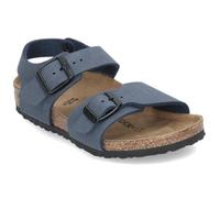 Sandales Birkenstock New York - BIRKENSTOCK - Cuir - Boucle de serrage - Mixte - Bleu 30