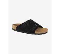 Sandales Birkenstock Zürich Suede Étroit noir pur - 45