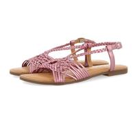 Sandales Blanches en Cuir avec des Brides CROISÉES pour Femme AIDONE