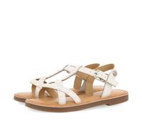 Sandales Blanches en Cuir avec des Clous pour Fille ET GARÇON MAWES