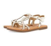 SANDALES BLANCHES EN CUIR AVEC DES PIERRES POUR FILLE ET GARÇON AUCILLA