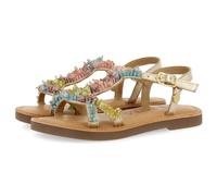 Sandales Blanches en Cuir avec Ornements DE Perles pour Fille ET GARÇON TICE
