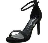 Buffalo Femme Monroe 2 Sandale à Talon, Noir, 39 EU