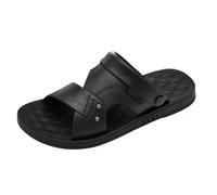 Sandales classiques décontractées pour homme avec clous en métal confortables, Noir , 41 1/3 EU