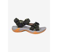 Sandales CMP Hamal Randonnée noir vert kaki orange enfant - 30