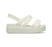 Sandales compensÃ©es femme Crocs Brooklyn Knot Low Wedge Blanc 41/42