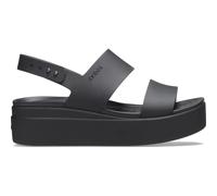 Sandales compensÃ©es femme Crocs brooklyn low wedge Noir 34/35