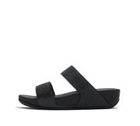 Sandales compensÃ©es femme FitFlop Lulu Shimmerglitz Noir 43