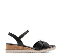 Tamaris Sandale à talon 1-28106-42 001 Noir Taille 39 EU
