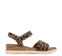 Tamaris Sandale femme à talon compensé brun 39 EU
