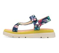 Tamaris Femme Damen 1-28703-44 Sandale cale, Blue Comb, 38 EU