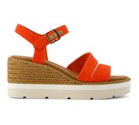 Sandales compensÃ©es femme Toms Darya Rouge 39