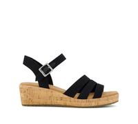 Sandales compensÃ©es femme Toms Julia Noir 38,5
