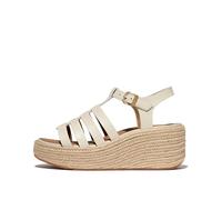 Sandales compensÃ©es style pÃªcheur femme FitFlop Platfforms Beige 39