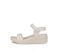 Ecco Sandales à talon pour femme Flowtedge Lx Heeled Beige et citron vert 41 EU