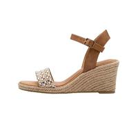 Sandales Compensées à Brides Tamaris - Cognac com 40