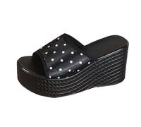 Sandales compensées à élégantes et Tendance pour Un été Tout en Confort et en Hauteur en Cuir ou synthétique