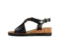 Sandales Compensées Cuir Gabor Cervo - Noir 39