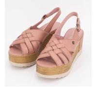 Sandales compensées cuir ustine Femme CHATTAWAK 38
