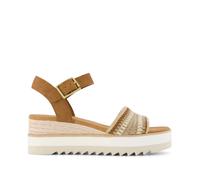 Sandales compensées en crochet femme Toms Diana Beige 42,5
