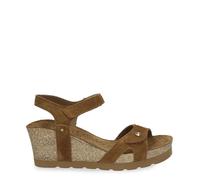 Sandales compensées en velour femme Panama Jack Julia B86 Marron 41