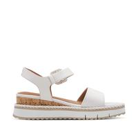 Sandales compensées et à plateau femme Tamaris 1-28247-46 Blanc 40