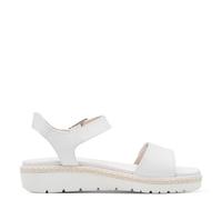 Tamaris Sandales 1-28260-42 réglables avec velcro – Femme, Blanc 100, 37 EU