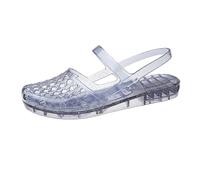 Sandales Compensées Femme bretelles ajustables à la cheville avec Boucles Réglable À Bout Ouvert soutien de la voûte plantaire Semelle Douce et Coussinée Antidérapantes Légères Vacances de Plage