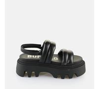 Sandales compensÃ©es femme Buffalo Flora Ts Quilt - Vegan Nappa Noir 41