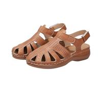 Sandales Compensées Femme Chaussures Antidérapantes Respirantes Et Nu-Pieds Bohême Bout Ouvert avec Talon Bloc Plateforme Confortables Semi Trailer Sandales Orthopedique Pas Cher Tongs De Plage