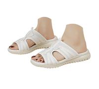 Sandales Compensées Femme Été Chausson Femme Sandales Femmes Été Confortables Chaussures D’été Léger Pliable Respirant Claquette Plage Idéale Pour Voyage Escapades Estivales Plage Confortable