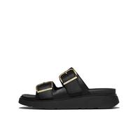 Fitflop Gen Ff Buckle Tumbled Leather Sandals Noir EU 36 Femme