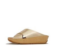 Sandales compensées femme FitFlop Lulu Lux Doré 42