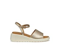 Geox Femme D MELICONIA A Sandale compensée, Lt Gold, 36 EU
