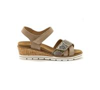 Sandales compensées femme Pédiconfort Beige 36