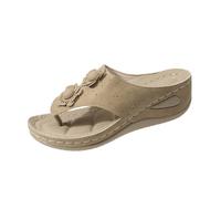 Sandales Compensées Femme Sandales Compensees Femme Confortable Mules Été Plateforme Bout Ouvert Rome Chaussures Vintage Pantoufles Été Avec Boucle Réglable Confortables Pour Maison Piscine Plage