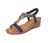 Sandales Compensées Femme Sandales Femme Sandale Semelle Liege Blanches À Talons Plateforme Espadrille Compensee Chaussure Ete Chaussures D Été Talon Petit Women Sandals Nue Pied Sandalette Flexible