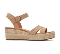 Sandales compensées femme Toms Audrey - beige 42