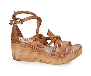 Sandales compensées femmes Airstep / A.S.98 NOA STRAP Marron 41