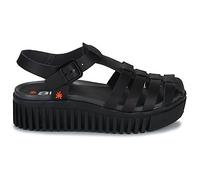 Sandales compensées femmes Art BRIGHTON Noir 39