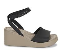Sandales compensées femmes Crocs BROOKLYN WEDGE Noir 39 / 40